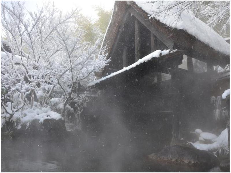 Ryokan Okunoyu Minamioguni Eksteriør bilde